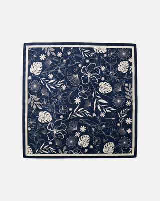 The Blue Flower Garden Scarf