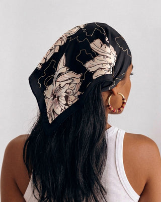 The Midnight Orchid Scarf - Celeste Mendis