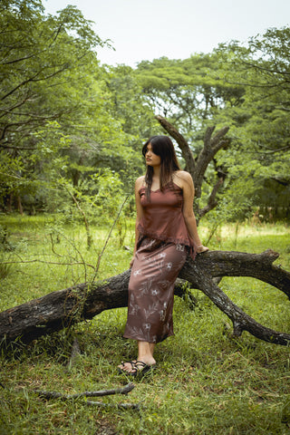 Mocha Cami Top