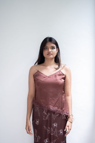 Mocha Cami Top