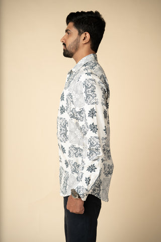 Heritage Azure Long Sleeve Shirt