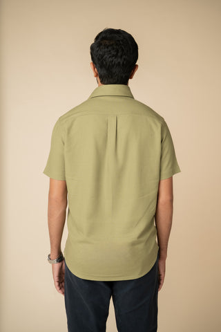 Olive Retreat Short Sleeve Shirt