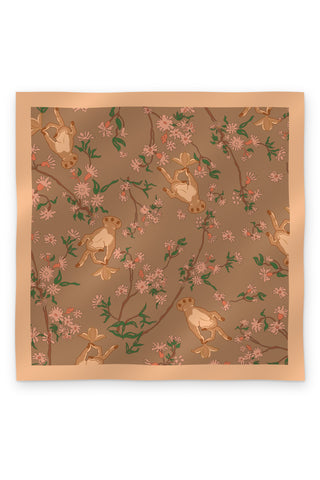 The Mocha Fresco Scarf - LĀGIRI by Celeste Mendis