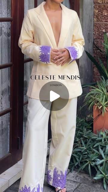 The Manel Blossom suit, worn by @senali.desilva